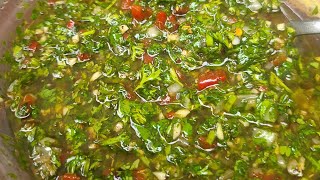 como preparar chimichurri casero food recien viral parati [upl. by Id]