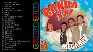 Banda XXI  Megamix Enganchados de Cuarteto Mambo y Merengue [upl. by Ulises]