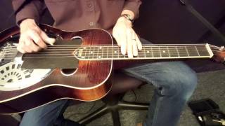 Dobro Lessons with Joe Wilson  Tennessee Waltz [upl. by Saref]