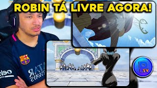 SOGEKING SALVOU MUITO  One Piece EP 301 REACT [upl. by Acinoev986]