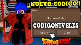 ¡¡NUEVO CODIGO NIVELES GRATIS DRAGON BLOX 2023 [upl. by Mellisa5]