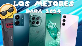 🚀TOP 5 MEJORES Teléfonos CELULARES para COMPRAR EN ESTE 2024🔥 [upl. by Cath]