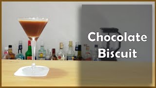 Como hacer el coctel Chocolate Biscuit  Bartender en Casa 🍸 [upl. by Trebleda363]