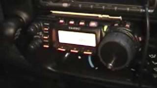 Yaesu FT857 and ATAS120 Mobile Setup [upl. by Thesda]