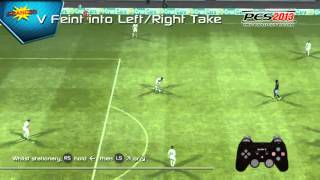 PES 2013  Как делать финты на джойстике [upl. by Nosdivad]