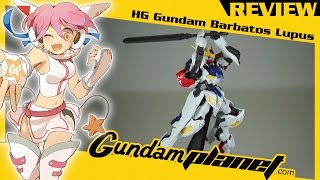 HG IBO Barbatos Lupus  Gundam Planet Review [upl. by Repsihw369]