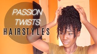 Passion Twists Hairstyles [upl. by Yesdnyl]