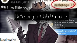 Chejou  MCYT NSFW Artist Defending a Child Gr00mer and More [upl. by Sheng]