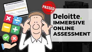 Deloitte Online Assessment How To Pass in 2024 [upl. by Nnyliram558]