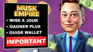 🚨 MUSK EMPIRE  MAJ MINAGE PLUS DE GAIN 🤑  COMMENT VALIDER LA TRANSACTION [upl. by Weissman]