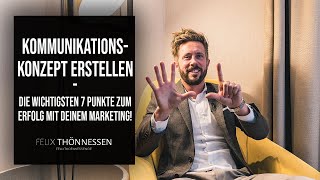 Die WICHTIGSTEN Schritte zum ERFOLG  Dein MARKETINGKONZEPT [upl. by Dunning]