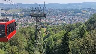 Traveling the EU Switzerland Adliswil to Felsenegg by cable car [upl. by Caputo728]