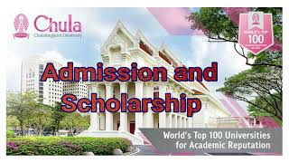 Chulalongkorn University Admission and Scholarship full guide Masters PhDC2F ASEAN or Non  ASEAN [upl. by Nitsirc960]