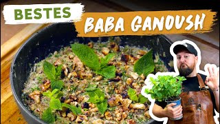 Baba Ganoush  Auberginen Creme zum Grillen  BBQ Madness [upl. by Nahtanoj555]