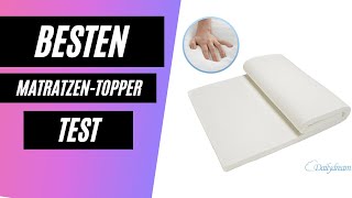 Die Besten Matratzen Topper Test 2022 [upl. by Alenson]