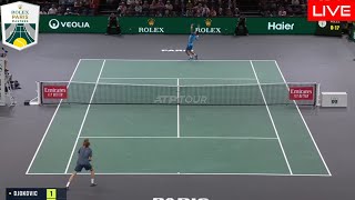 DJOKOVIC Vs DIMITROV  ATP Paris Masters 2023 Final  LIVE Tennis PlaybyPlay Stream [upl. by Weinstein940]