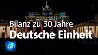 30 Jahre Deutsche Einheit Wie vereint fühlen sich die Deutschen [upl. by Findley921]