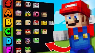 Making A Super Mario Character TIER LIST In Minecraft  Nintendo Fun House 30 [upl. by Atkinson]