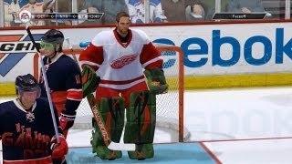 NHL 13 How To Have No Goalie Mask [upl. by Malha]