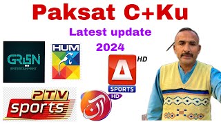 Paksat CKu Band latest update 2024 [upl. by Yllil436]