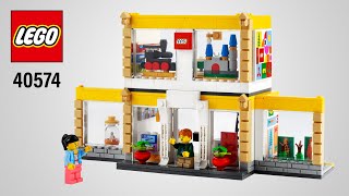 LEGO® Brand Store 40574541 pcs StepbyStep Building Instructions  Top Brick Builder [upl. by Penman]