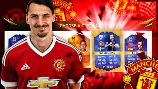 THE ULTIMATE MANCHESTER UNITED IBRAHIMOVIC BPL FUT DRAFT CHALLENGE FIFA 16 ULTIMATE TEAM [upl. by Richara]