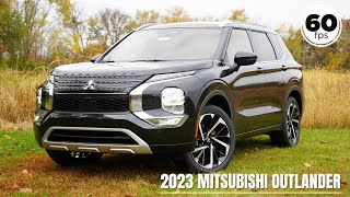 2023 Mitsubishi Outlander Review  Mitsubishis 3Row SUV [upl. by Broderic904]