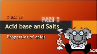 Properties of Acids  Acid Base And Salts  Class 10  NCERT  Science  Krishna Education Center [upl. by Tenahs954]