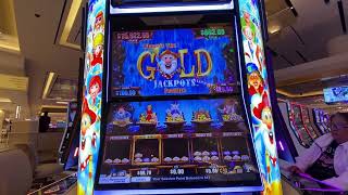 YES GOLD JACKPOTS BONUS FUN CASINO PLAY [upl. by Delaine981]