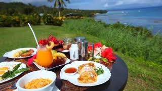 TAVEUNI ISLAND RESORT AND SPA DINING OPTIONS 2017 [upl. by Grier]