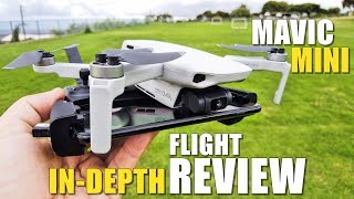 DJI Mavic MINI Flight Test Review INDEPTH  How good is itREALLY [upl. by Electra664]