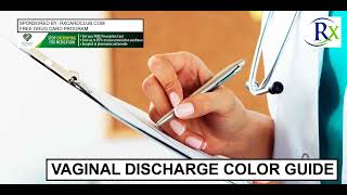 Vaginal Discharge Color Guide [upl. by Freddie979]