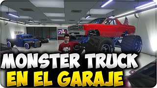 GTA 5 ONLINE 122  NUEVO METER MONSTER TRUCK EN EL GARAJE  MARSHALL GTA V ONLINE 122 [upl. by Anawt]