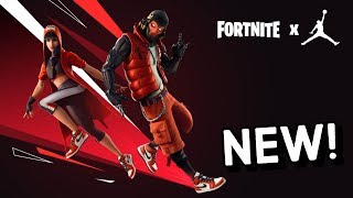 New JORDAN Skin FREE REWARDS in Fortnite [upl. by Naihtniroc200]