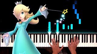 Super Mario Galaxy  Rosalinas StorybookLuma Theme Piano Lullaby [upl. by Kendyl777]