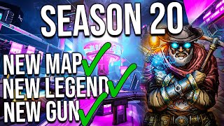 EVERYTHING WE KNOW ABOUT SEASON 20 APEX LEGENDS [upl. by Sotsirhc]