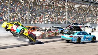 20 CARS WRECKED AGAIN WE GOT LEPAGED  Forza Motorsport 6  NASCAR Expansion [upl. by Hale]