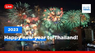 Celebrations begin in Bangkok as Thailand welcomes 2023 [upl. by Boice]