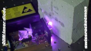 20W laser diode at 808 nmmp4 [upl. by Tulley]