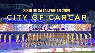 Sinulog sa Lalawigan 2024  City of Carcar Grand Champion [upl. by Adnolaj]