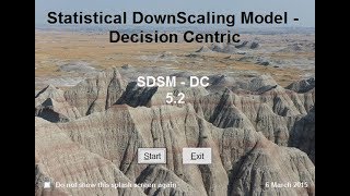 How to Download Statistical DownScaling Model Software  SDSM 42  SDSM 52  SDSM 53 download [upl. by Suirauqed]