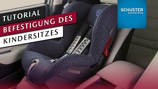 Mazda Tutorial  Befestigung des Kindersitzes per Isofix  Schuster Automobile [upl. by Nivrae]