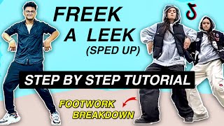 Freek A Leek Sped Up EASY DANCE TUTORIAL Beginner Friendly [upl. by Noslrac]