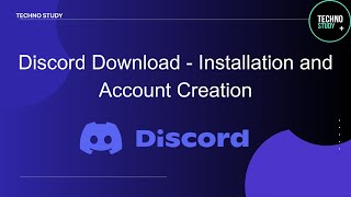 Discord Download  Installation and Account Creation [upl. by Odin]