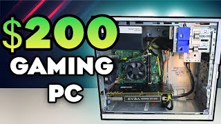 I Built a 200 Gaming PC [upl. by Cutlerr]