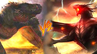 Balerion vs Ancalagon Hindi  Dragon vs Dragon [upl. by Enia506]