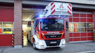 Brandweer Waasland met spoed naar Brand Gebouw SintNiklaas  SintNiklaas fire response [upl. by Grof]