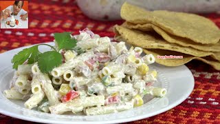 Ensalada de PASTA FRIA con ATUN Fácil y Rápido  Disfruten esta deliciosa ENSALADA de PASTA FRIA [upl. by Vally399]