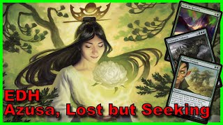 Azusa Lost but Seeking EDH Deck Tech  Magic the Gathering [upl. by Odnalra]