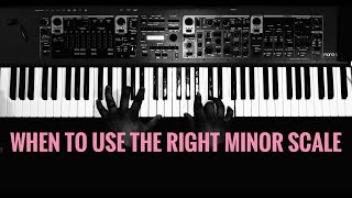 Minor Scales Pros Use  What Chords To Use With Them [upl. by Niotna]